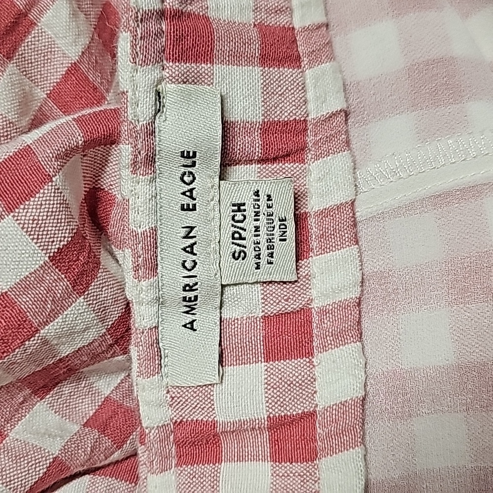 American Eagle Gingham Skirt sz S - Picture 5 of 6